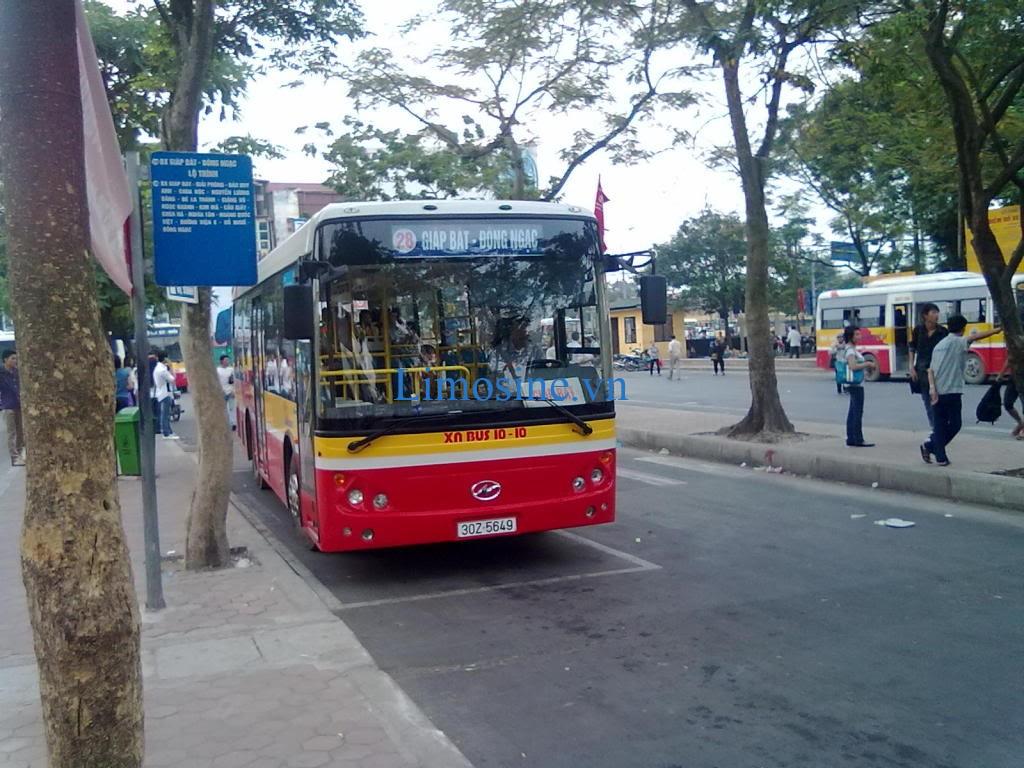 Danh sách, lộ trình 110 tuyến xe buýt Hà Nội - xe bus Hà Nội chi tiết nhất