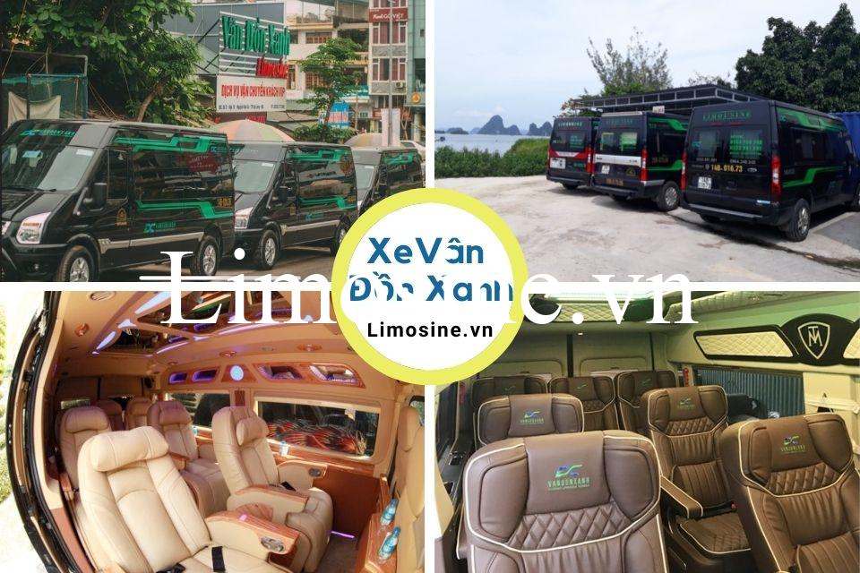 Xe Vân Đồn Xanh limousine: Bến xe, giá vé, số điện thoại và lịch di