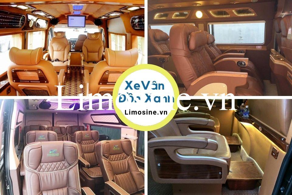 Xe Vân Đồn Xanh limousine: Bến xe, giá vé, số điện thoại và lịch di chuyển