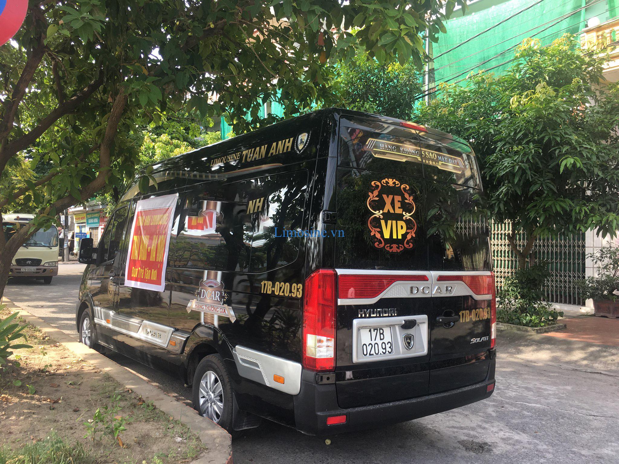 Top 10 Nhà xe limousine Hà Nội Tiền Hải đặt vé xe khách giường nằm