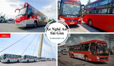 Top 15 Nhà xe khách Nghệ An Sài Gòn đặt vé limousine giường nằm