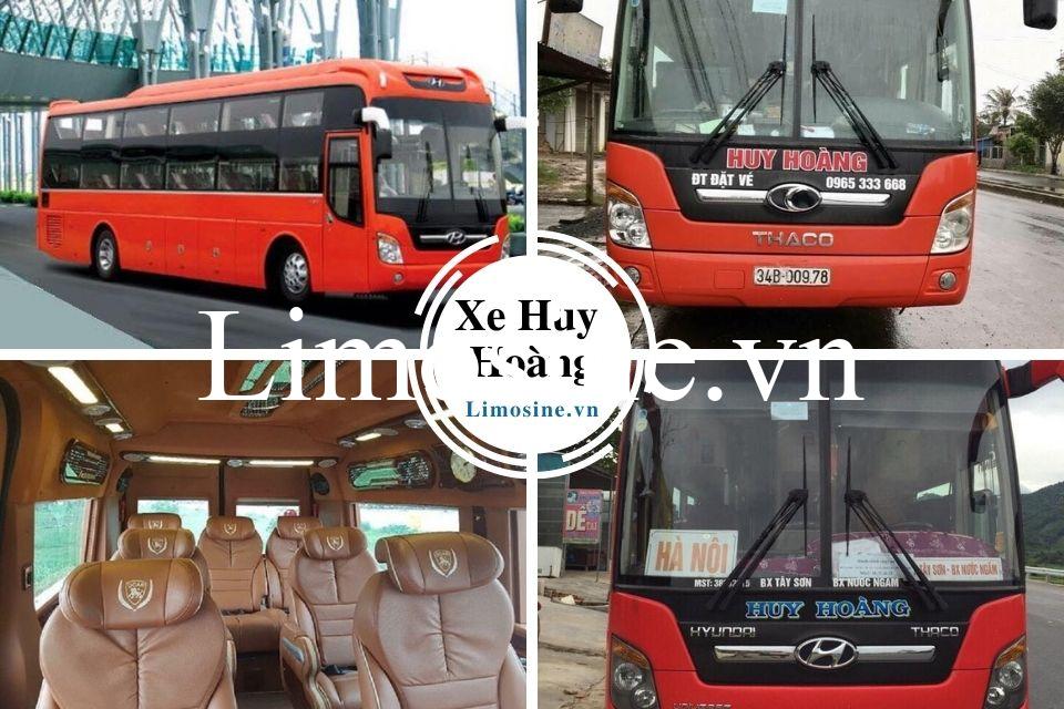 Nhà xe Huy Hoàng limousine: Số điện thoại đặt vé, bến xe và lịch trình