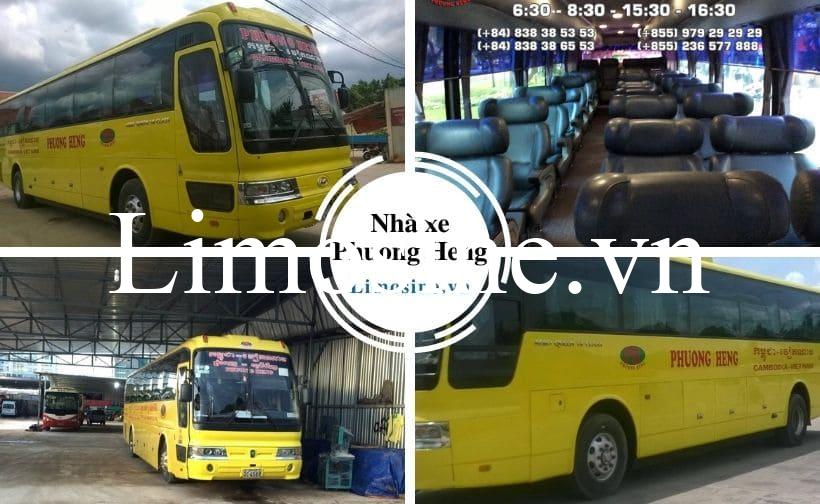 Xe Phuong Heng Bus: Số điện thoại đặt vé, gởi hàng chành xe đi Campuchia