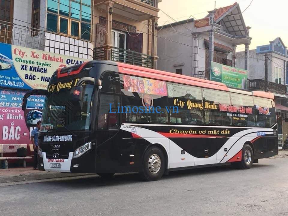 Top 15 Nhà xe khách Thái Bình Sài Gòn limousine giường nằm uy tín nhất