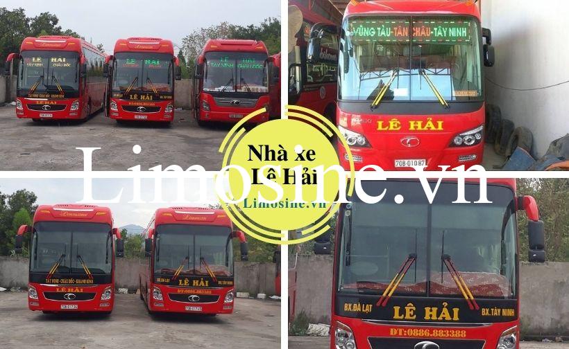 Nhà xe Lê Hải: Bến xe, giá vé, số điện thoại đặt vé và lịch trình đi các tỉnh