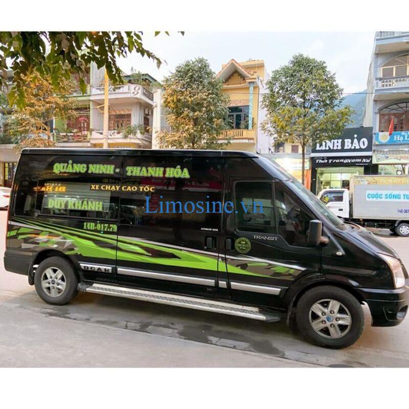 Top 5 Nhà xe Quảng Ninh Thanh Hóa đặt vé xe khách limousine giường nằm