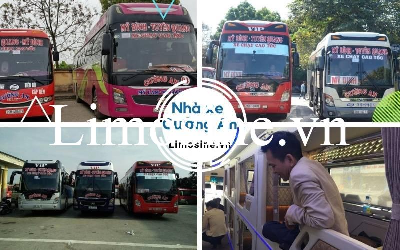 Nhà xe Cường An - Số điện thoại đặt vé đi Tuyên Quang và Phú Thọ
