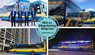 Nhà xe Đồng Hương Sông Lam - Số điện thoại đặt vé Hà Nội - Nghệ An