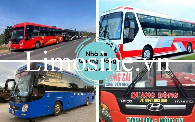 Nhà xe Quang Đông - Số điện thoại đặt vé xe Thanh Hóa đi Hải Phòng