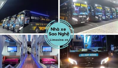 Nhà xe Sao Nghệ - Số điện thoại đặt vé Nghệ An Thanh Hóa Ninh Bình