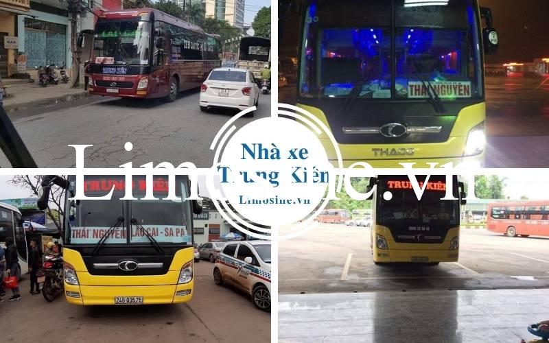 Nhà xe Trung Kiên - Bến xe, giá vé, số điện thoại đặt vé Lào Cai - Thái Nguyên
