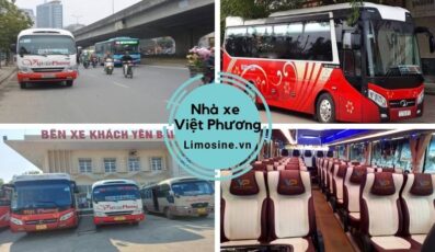 Nhà xe Việt Phương - Số điện thoại đặt vé Mỹ Đình Hà Nội đi Yên Bái