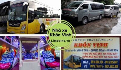 Nhà xe Khôn Vinh - Bến xe và số điện thoại đặt vé Vũng Tàu – Bình Định