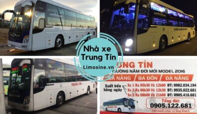 Nhà xe Trung Tín - Số điện thoại đặt vé Đà Nẵng Bến Tre Bà Rịa Bảo Lộc
