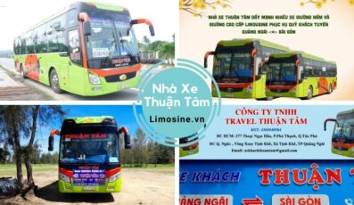 Nhà Xe Thuận Tâm - Điện thoại đặt vé Sài Gòn đi Quảng Ngãi Đà Nẵng