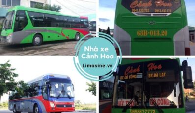 Nhà xe Cảnh Hoa - Bến xe và số điện thoại Gò Công (Tiền Giang) đi Đà Lạt