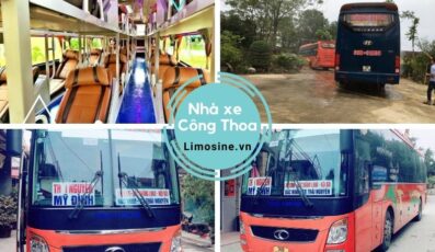Nhà xe Công Thoa - Số điện thoại đặt vé Hà Nội Thanh Hóa Thái Nguyên