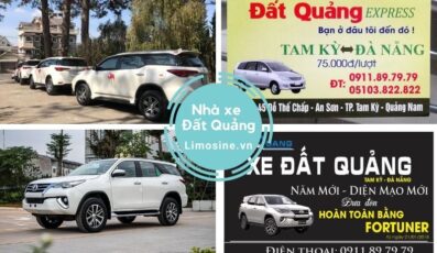Nhà xe Đất Quảng - Bến xe và số điện thoại đặt vé Tam Kỳ Đà Nẵng
