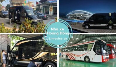 Nhà xe Hoàng Đông limousine: Bến xe và số điện thoại Hà Nội Thanh Hóa
