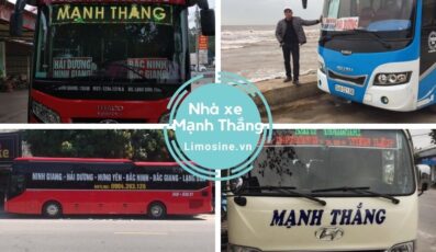Nhà xe Mạnh Thắng - Số điện thoại đặt vé Hải Dương Lạng Sơn Phú Thọ  