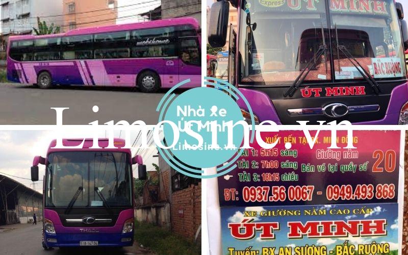 Xe Út Minh - Điện thoại đặt vé bến xe Miền Đông Bắc Ruộng Tánh Linh