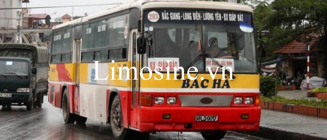 Top 3 Nhà xe Bắc Giang Giáp Bát đặt vé xe khách limousine giường nằm