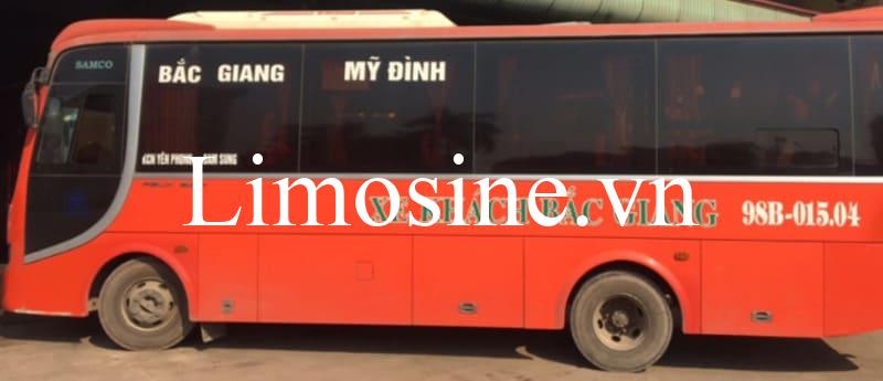 Top 5 Nhà xe khách Bắc Giang Mỹ Đình đặt vé xe limousine giường nằm