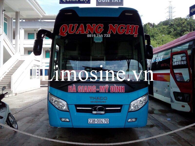 Top 7 Nhà xe khách Hà Giang Bắc Giang đặt vé xe limousine