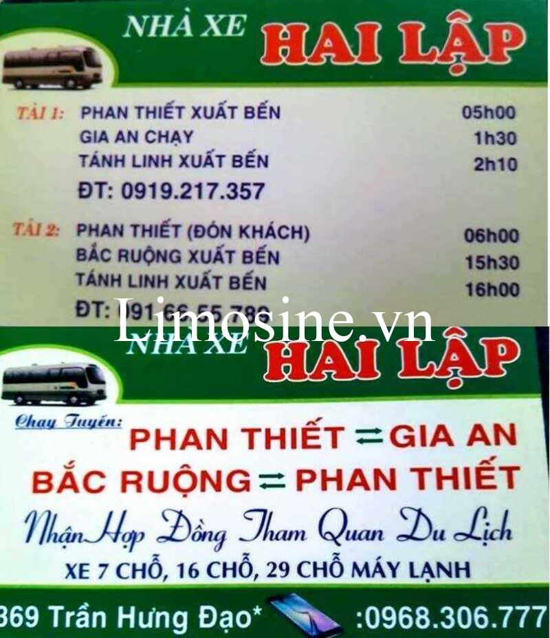 Top 10 Nhà xe Tánh Linh đi Phan Thiết có cho thuê xe tự lái từ 4-7-16 chỗ