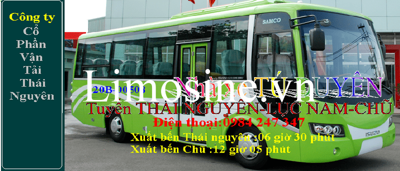 Top 5 Nhà xe Thái Nguyên Bắc Giang Lục Ngạn vé limousine giường nằm