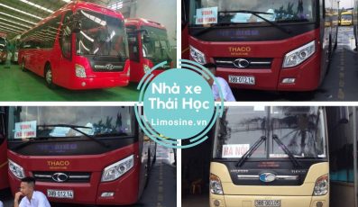 Nhà xe Thái Học - Điện thoại đặt vé Hà Nội đi Hương Sơn Hà Tĩnh Đà Nẵng