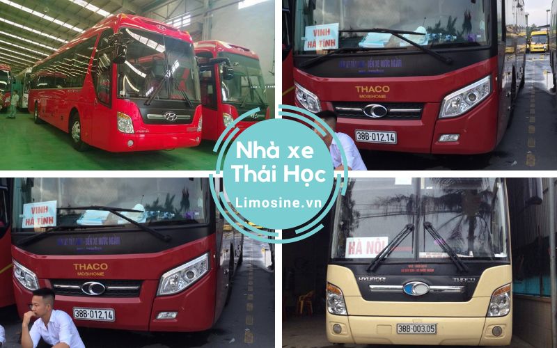 Nhà xe Thái Học - Điện thoại đặt vé Hà Nội đi Hương Sơn Hà Tĩnh Đà Nẵng