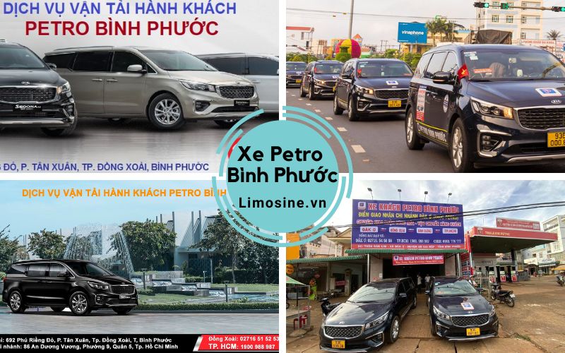 Xe Petro Bình Phước - Số điện thoại đặt vé Đồng Xoài đi Sài Gòn Vũng Tàu