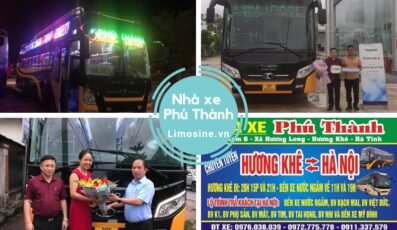 Nhà xe Phú Thành - Bến xe và số điện thoại Hà Nội Quảng Bình Hà Tĩnh