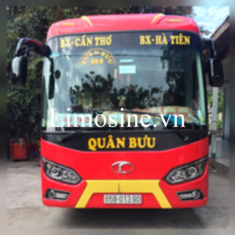 Top 6 Nhà xe Cần Thơ Hà Tiên đặt vé xe khách limousine giường
