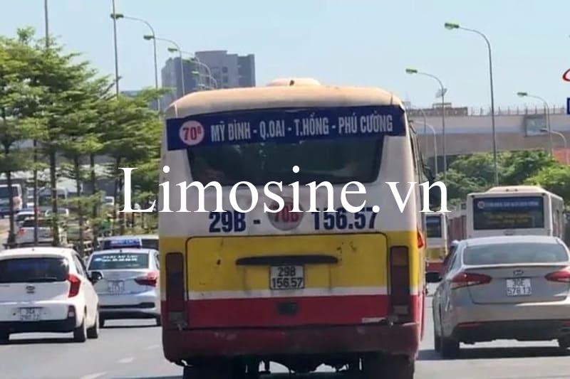 Top 4 Nhà xe khách xe buýt từ bến xe Mỹ Đình bến xe Sơn Tây uy tín