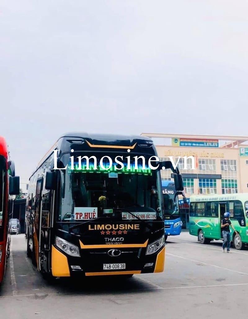 Top 13 Nhà xe Huế đi Bắc Ninh vé xe khách giường nằm limousine