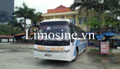 Top 11 Nhà xe Mỹ Đình Thái Bình đặt vé xe khách limousine giường nằm