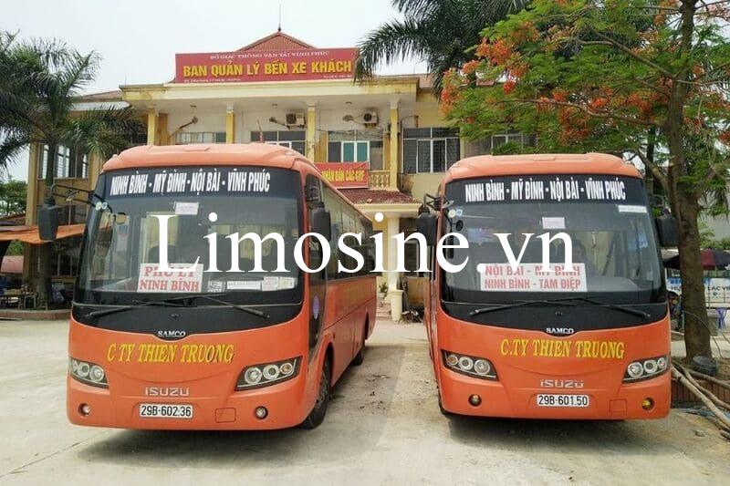 Top 8 Nhà xe Nội Bài Ninh Bình limousine giường nằm đưa đón sân bay