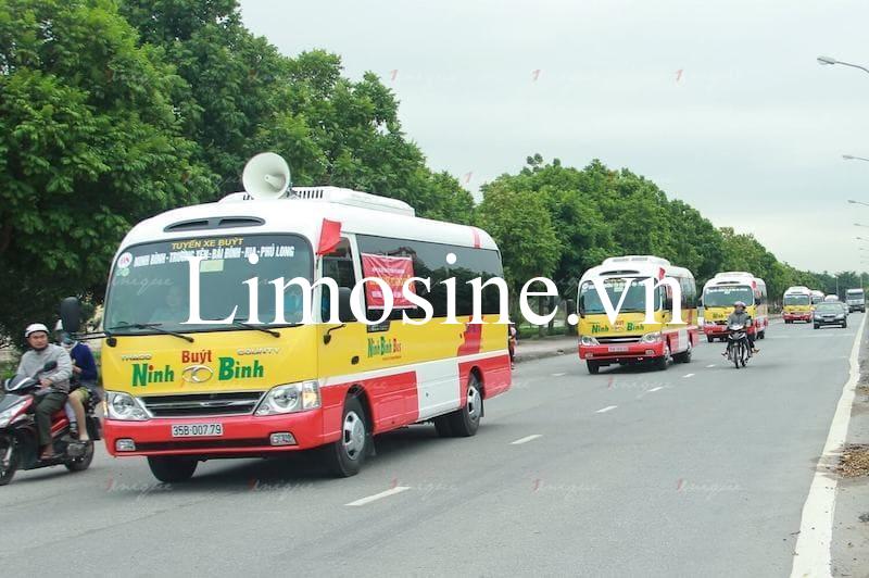 Top 9 Tuyến xe bus Ninh Bình Nho Quan Kim Sơn Yên Mô Tràng An