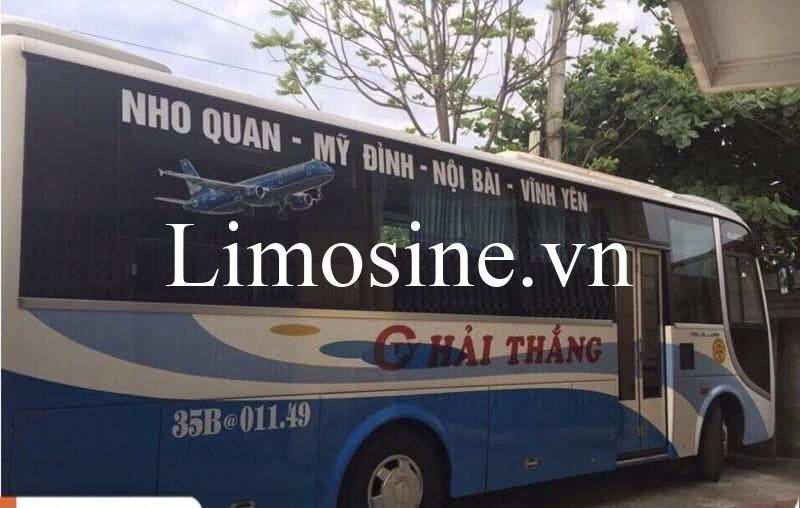 Top 7 Nhà xe khách Ninh Bình - Mỹ Đình có đi Tràng An Nho Quan    