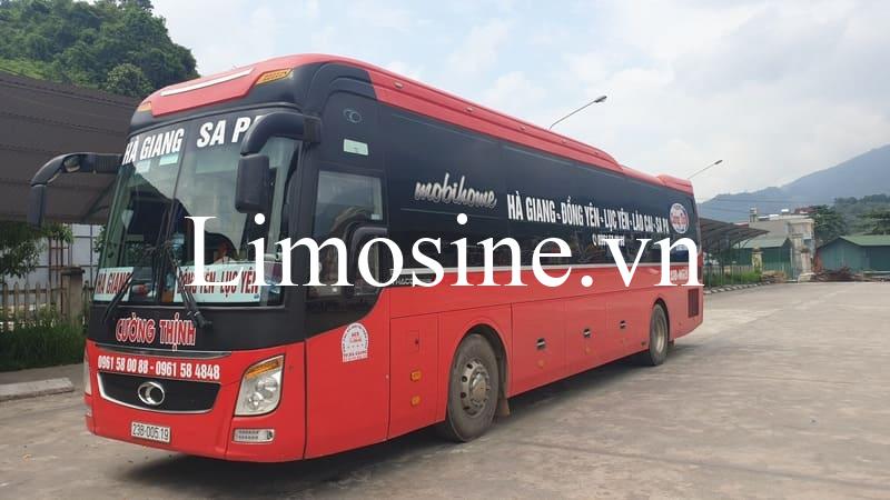 Top 6 Nhà xe Lào Cai Hà Giang đặt vé xe khách limousine giường nằm