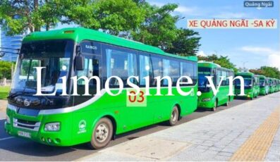 Top 3 Tuyến xe bus xe buýt Quảng Ngãi Dung Quất Sa Kỳ giá rẻ nhất