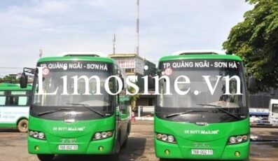 Top 3 Tuyến xe bus xe buýt Quảng Ngãi Sơn Hà giá rẻ chạy hàng ngày