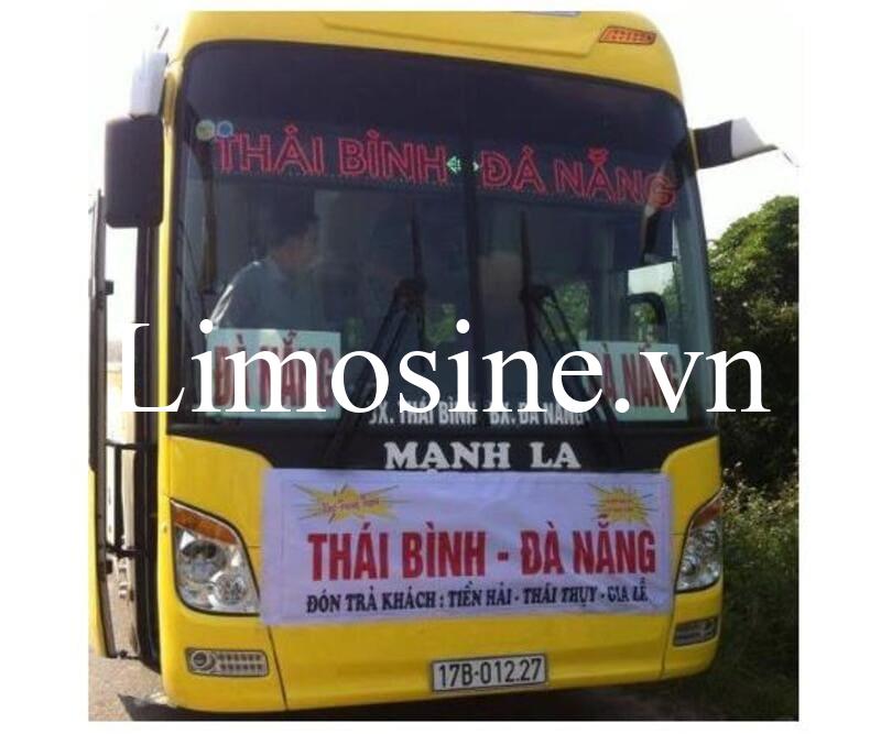 Top 8 Nhà xe Thái Bình Đà Nẵng vé xe khách limousine giường nằm