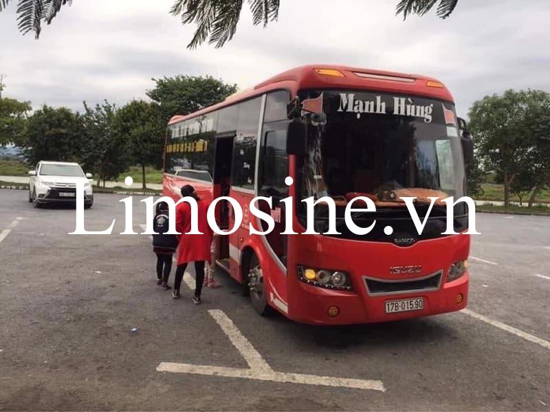 Top 5 Nhà xe Thái Bình Sơn Tây đặt vé xe khách giường nằm limousine