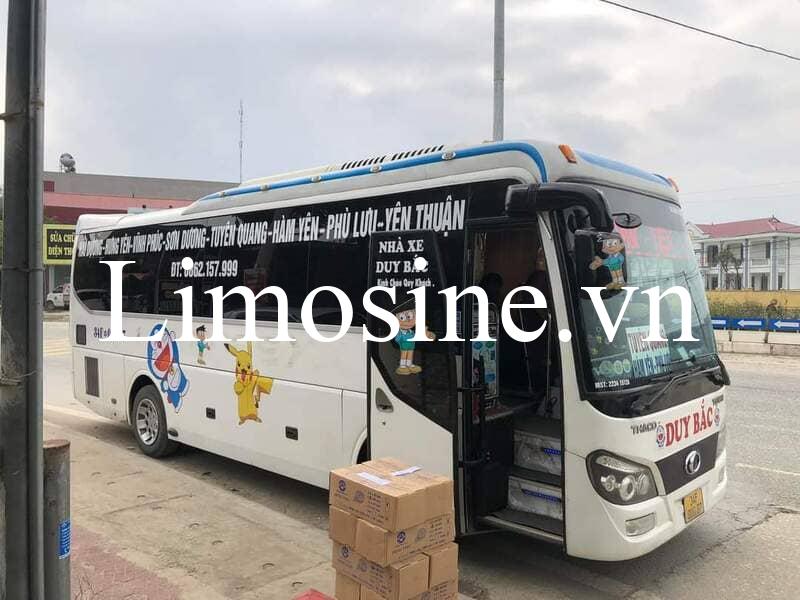 Top 4 Nhà xe khách Vĩnh Phúc Tuyên Quang limousine giường nằm