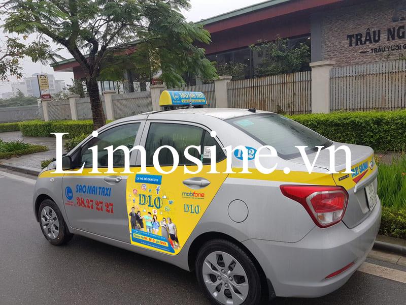 Taxi Sao Mai: Số điện thoại hãng ở Bắc Ninh Bắc Giang Hà Nội