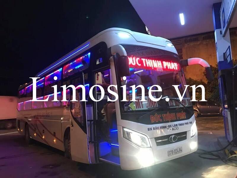 Top 4 Nhà xe Phú Thọ Nghệ An đặt vé xe khách limousine Việt Trì đi Vinh