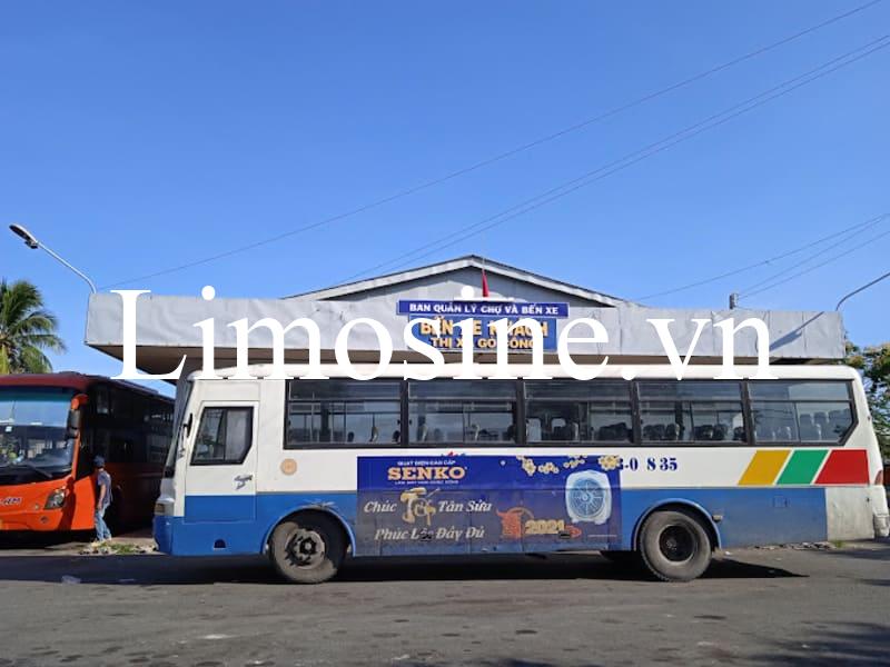 Bến xe Gò Công Tây và Đông Tiền Giang: Lịch trình xe khách di chuyển